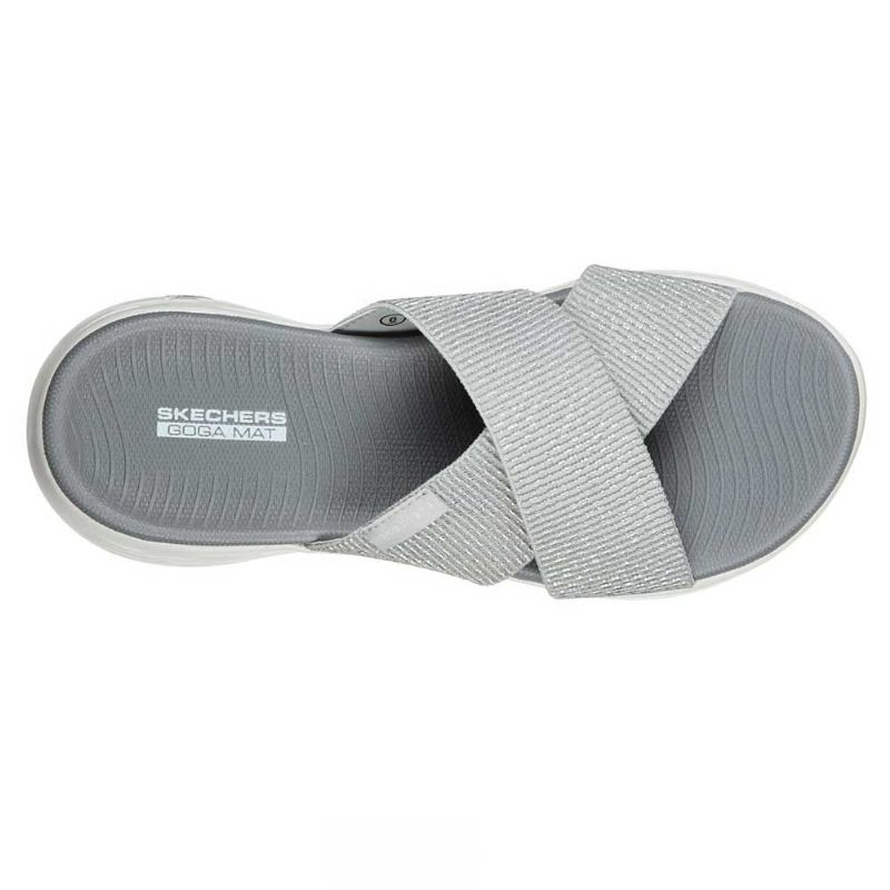 skechers goga mat womens flip flops